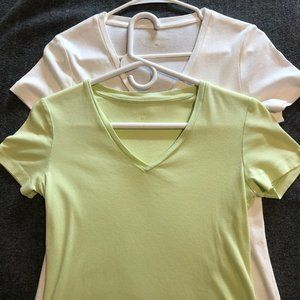 Bass cotton T-shirts for women M - set of 2